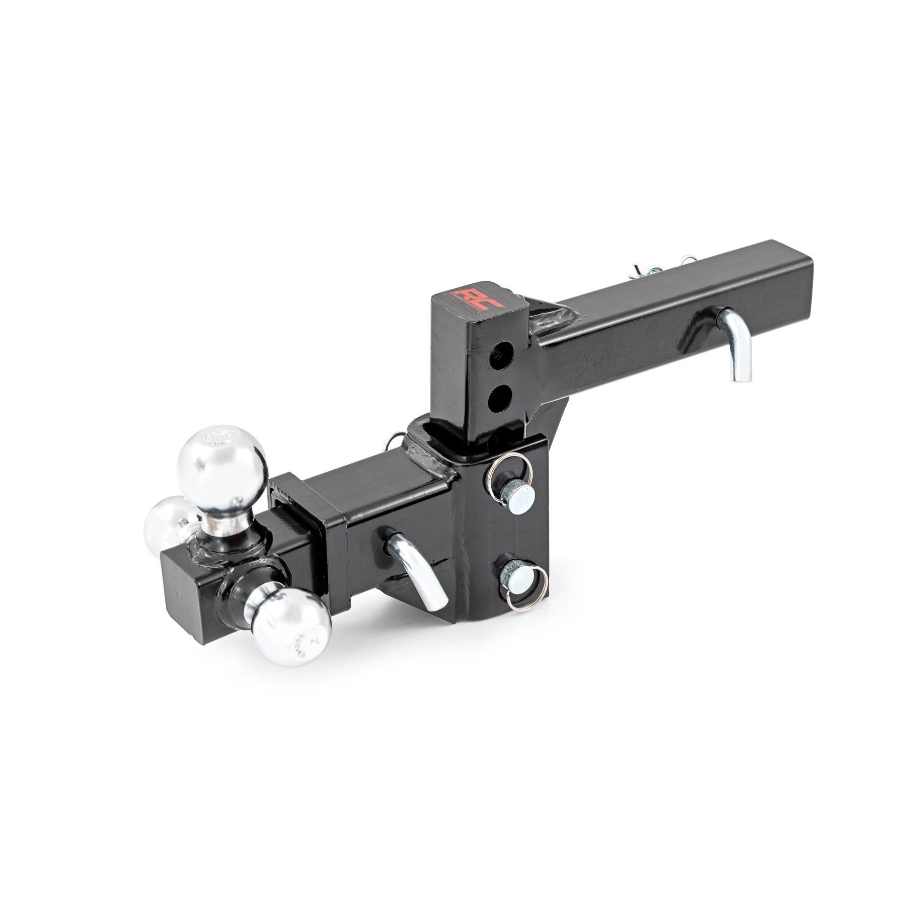 Adjustable Trailer Hitch – 6” Drop | Multi-Ball Mount