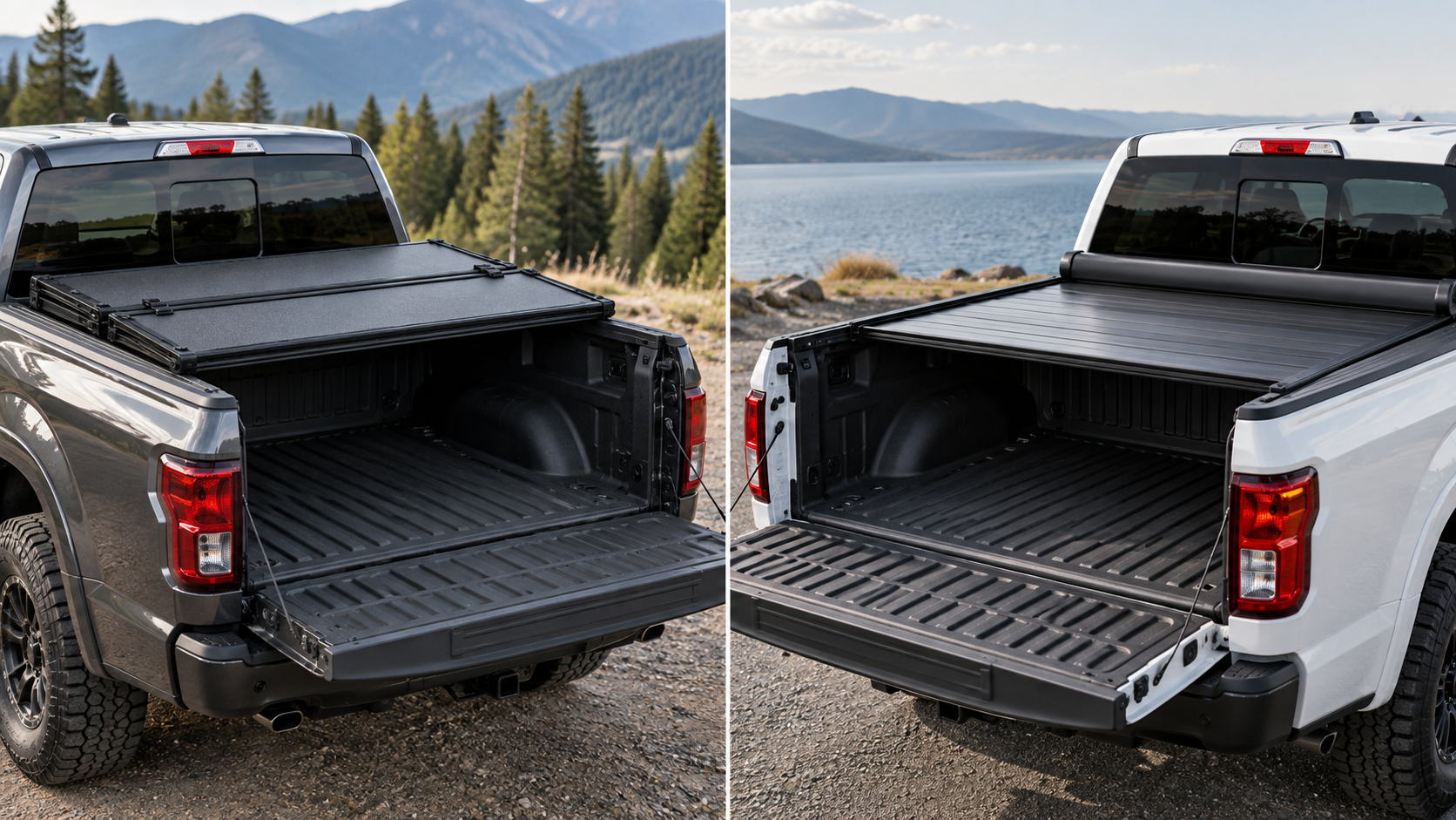 Hard Folding vs Retractable Tonneau Covers