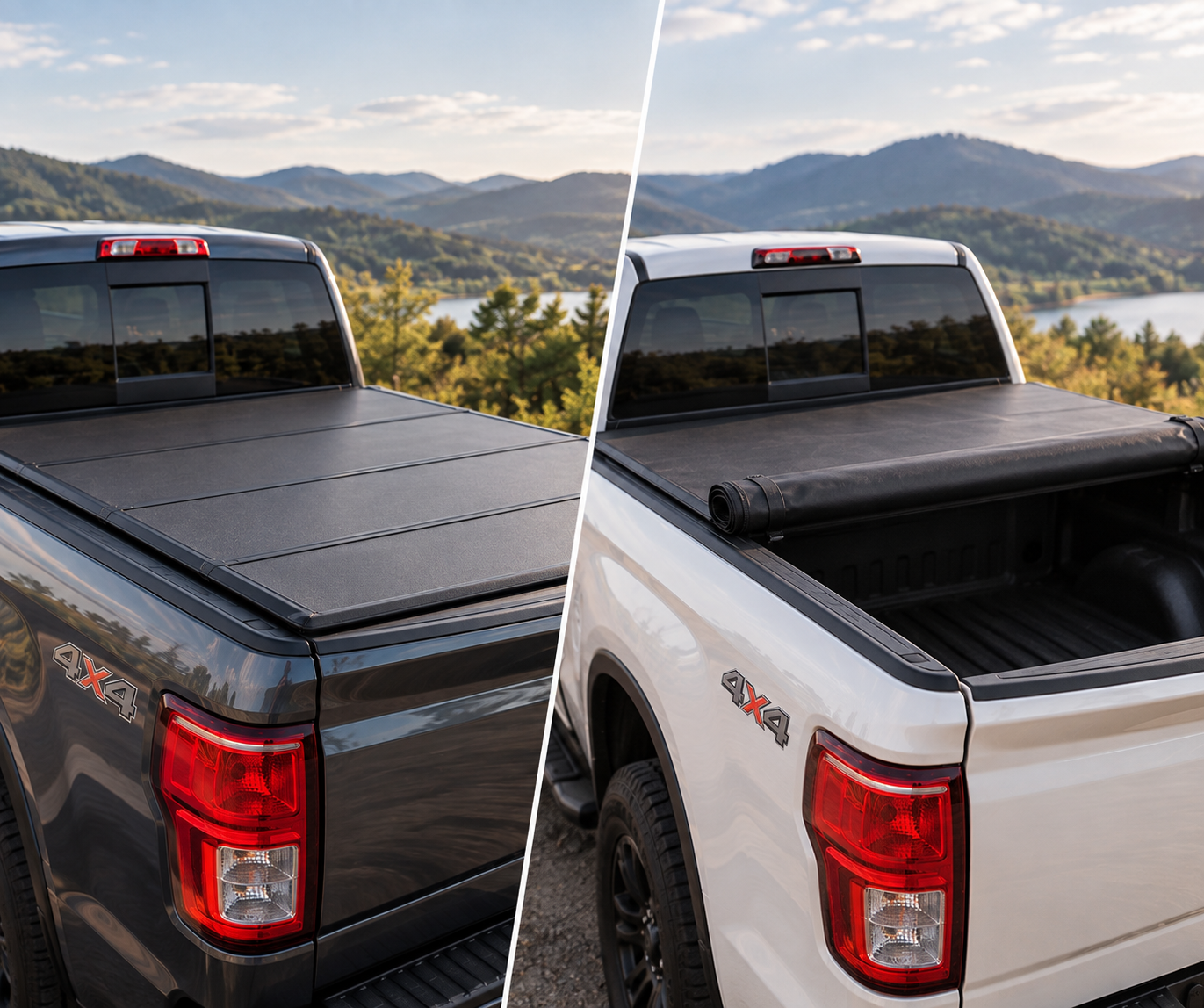 Hard Folding vs Soft Roll-Up Tonneau Covers